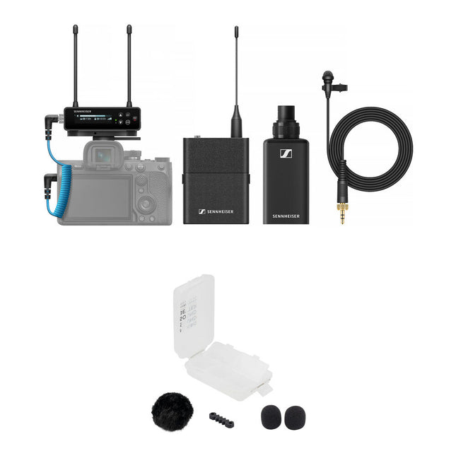 Sennheiser EW-DP ENG SET Micrófono Inalámbrico Digital Cámara 12h Batería Kit Outdoor Negro