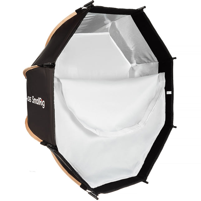 SmallRig LA-O65 Softbox Octogonal 25.6 Pulgaderas Con Difusores y Rejilla Honeycomb