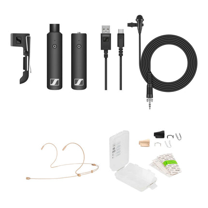 Sennheiser XSW-D Lavalier Sistema Micrófono Digital Inalámbrico 250' Alcance Kit Oculto