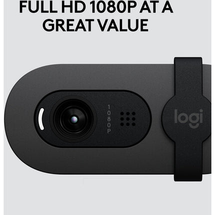 Logitech Brio 105 Webcam Full HD 1080p Sensor 2MP Ángulo 58°