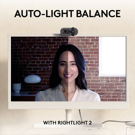 Logitech Brio 105 Webcam Full HD 1080p Sensor 2MP Ángulo 58°