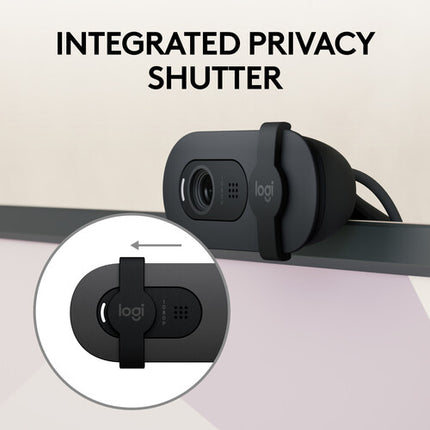 Logitech Brio 105 Webcam Full HD 1080p Sensor 2MP Ángulo 58°