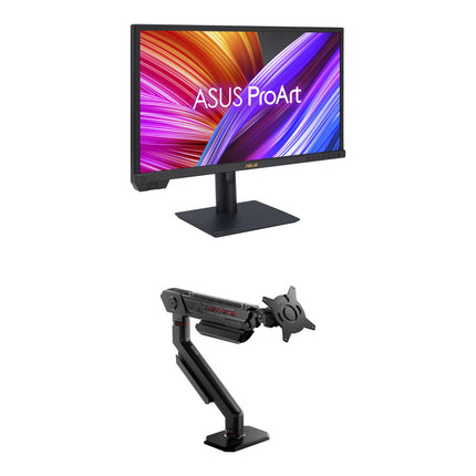 ASUS ProArt Display PA24US Monitor 23.6" 4K HDR 600 nits Ergo Arm