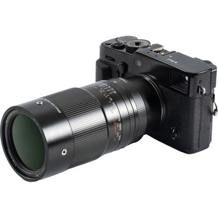 TTArtisan 100mm f/2.8 Lente Macro Teleobjetivo 2x con Montura para Zapata Fría para FUJIFILM X
