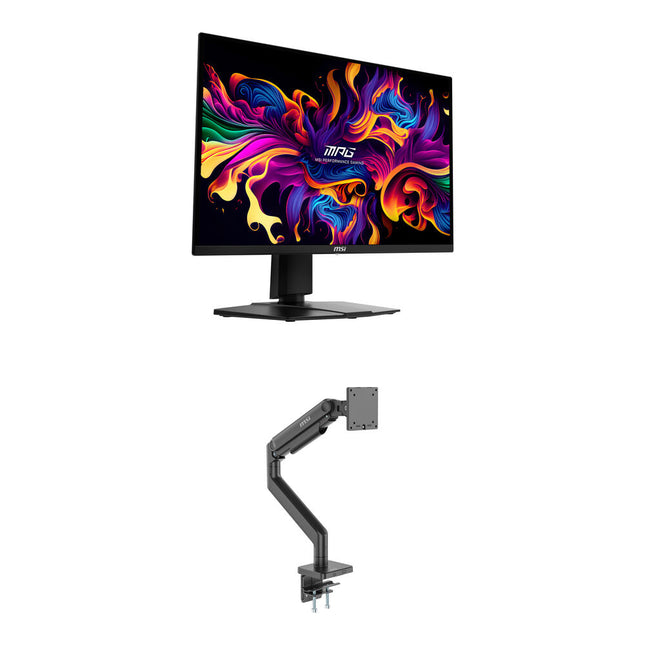 MSI MPG 271QRX Monitor Gaming 27" 1440p 360Hz 0.03ms OLED con Soporte MAG MT201