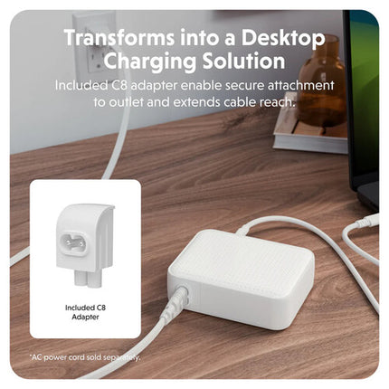 HYPER HyperJuice Cargador de Viaje USB GaN 145W 4 Puertos con Adaptadores Globales