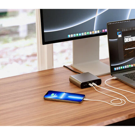 HYPER HyperJuice 245W Cargador de Escritorio USB-C 4 Puertos 100W PD 3.0