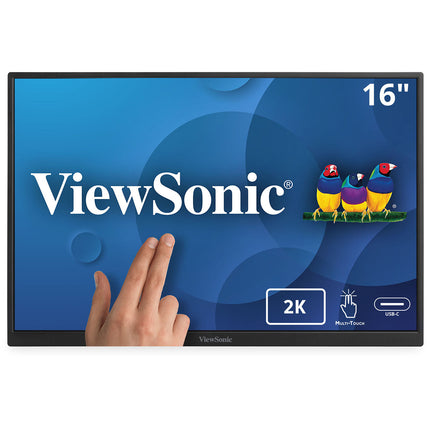 ViewSonic TD1656-2K Monitor portátil táctil 16 16 10 2560x1600 USB-C 65W