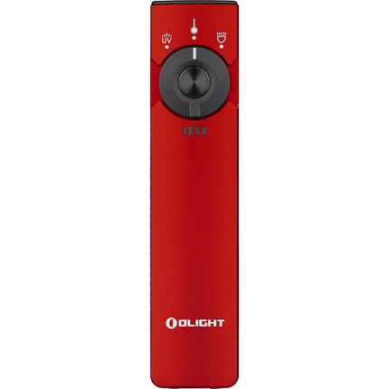 Linterna Olight Arkfeld Pro Class 3R 1300 Lúmenes Luz Blanca UV 900mW Láser Verde Cable USB Magnético
