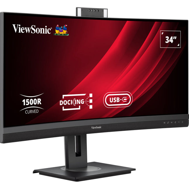 ViewSonic VG3457CV Monitor Curvo Ultrapanorámico 34" WQHD 100Hz USB-C 100W