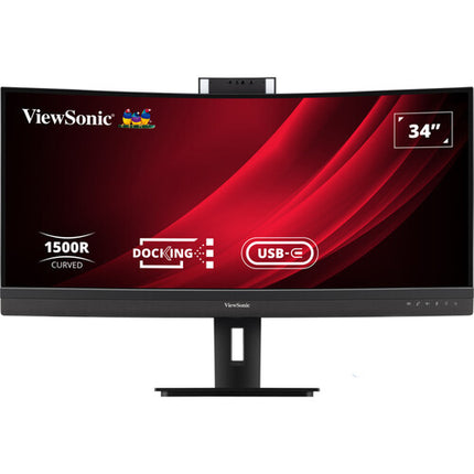 ViewSonic VG3457CV Monitor Curvo Ultrapanorámico 34" WQHD 100Hz USB-C 100W