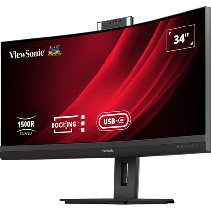 ViewSonic VG3457CV Monitor Curvo Ultrapanorámico 34" WQHD 100Hz USB-C 100W