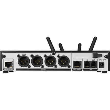 Audio-Technica ATW-R1440 Receptor Inalámbrico Digital 4 Canales 2.4 GHz OLED Panel