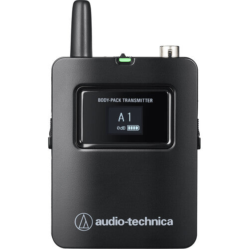 Audio-Technica ATW-T1401 Transmisor Corporal Inalámbrico Digital 15 Horas Batería