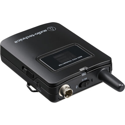 Audio-Technica ATW-T1401 Transmisor Corporal Inalámbrico Digital 15 Horas Batería