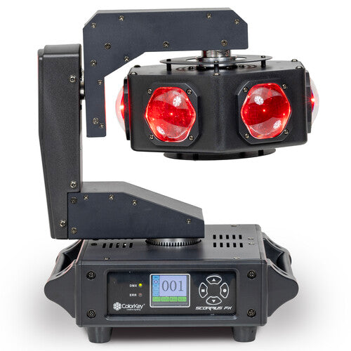ColorKey Scorpius FX Cabeza Móvil LED RGBW 6x40W Pan 540° Tilt 320°