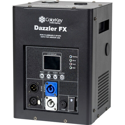 ColorKey Dazzler FX MK2 Máquina de Chispas Frías Altura 15 Pies 2 Unidades con Estuche Rigido