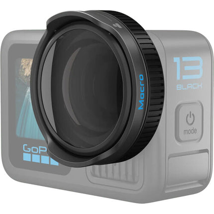 GoPro Macro Lens Mod para HERO13 Black Lente Macro 4.33 a 2.5 Pies con Tapas Protectores