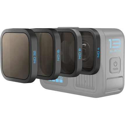 GoPro HERO13 Black Kit de Filtros ND 4 Pack con Estuche Protector