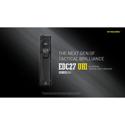 Nitecore EDC27 UHi Linterna Recargable 3100 Lumens 55 Horas USB-C