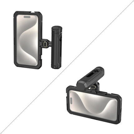 SmallRig Kit de Video Móvil con Mango Wireless para iPhone 15 Pro Max