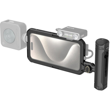 SmallRig Kit de Video Móvil con Mango Wireless para iPhone 15 Pro Max