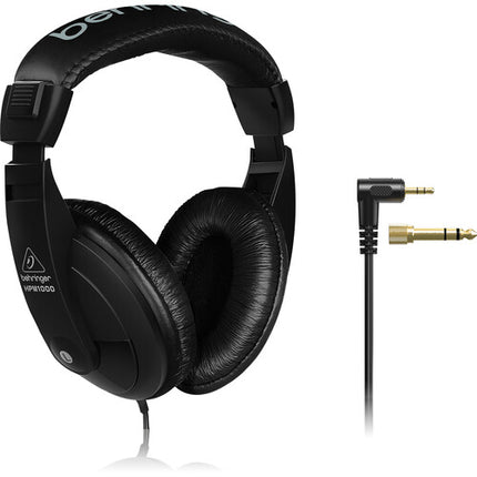 Behringer HPM1000-BK Auriculares Cerrados Multipropósito 40mm Negro Adaptador 1/4"