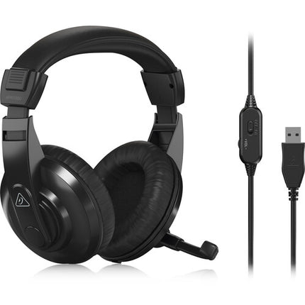 Behringer HPM1100U Auriculares USB Profesionales 40mm Cable 2m Ajustables