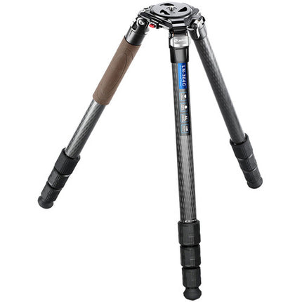 Leofoto LN-364C Trípode Fibra de Carbono 77 lb 64.4" con Base Niveladora YB-75LK