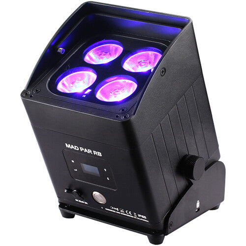 JMAZ MAD PAR RB Luz LED RGBAL+C con Batería Extraíble 16h IP65