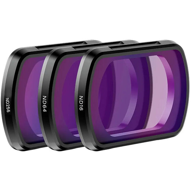 Ulanzi PK-03 ND Kit de 3 filtros magnéticos ND16 ND64 ND256 para DJI Osmo Pocket 3