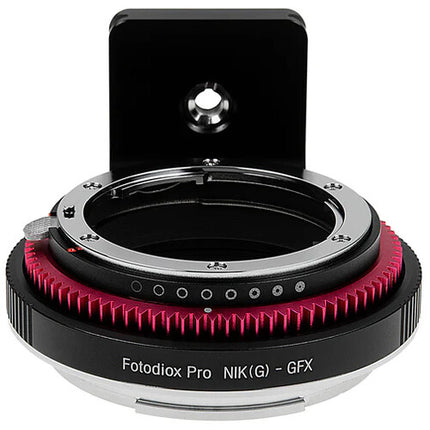 Adaptador de Montura FotodioX Nikon F a FUJIFILM G con Anillo de Apertura y Construcción Metálica