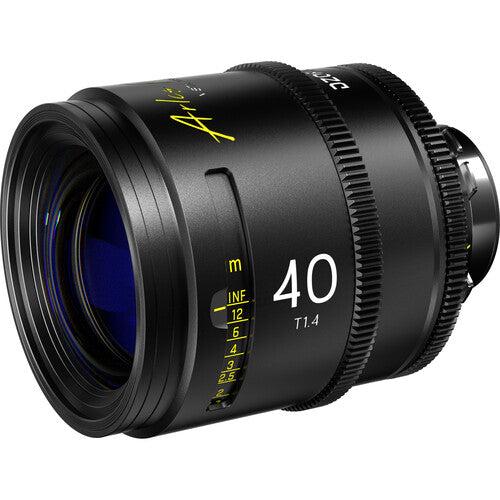 DZOFilm Arles 40mm T1.4 FF/VV Objetivo Cine Prime con Montura ARRI PL y 16 Lamas
