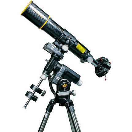 Explore Scientific FirstLight 80mm f/8 Telescopio Refractor Carbono 640mm Focal y Montura EQ GoTo Bluetooth