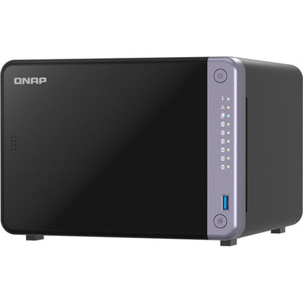QNAP TS-632X NAS con 6 Bahías 4GB DDR4 2x 10GbE SFP+ y RAID