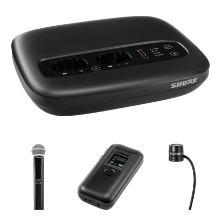 Shure MXW neXt 2 Sistema Inalámbrico Aula 2 Canales 17 Horas Batería