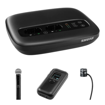 Shure MXW neXt 2 Sistema Inalámbrico Aula 2 Canales 17 Horas Batería
