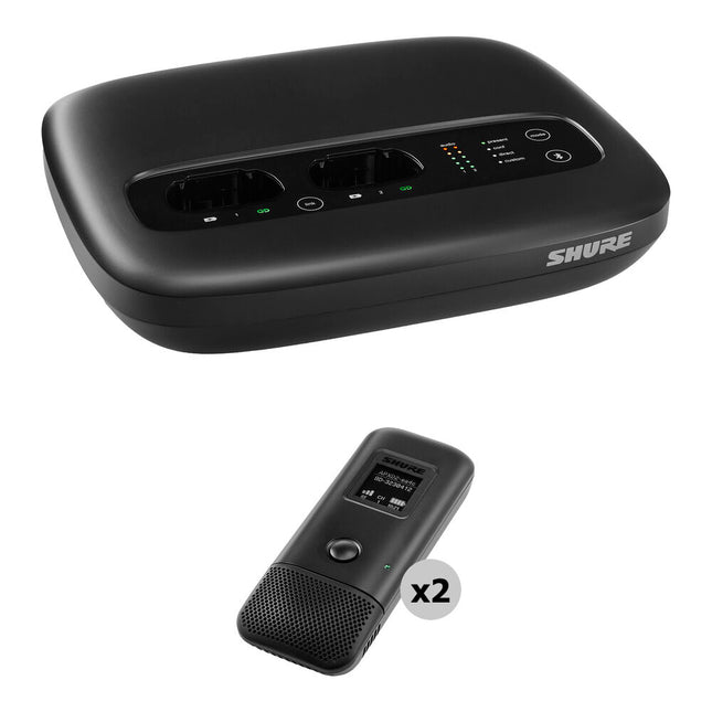Shure MXW neXt 2 Sistema Inalámbrico para Conferencias 17 Horas Batería