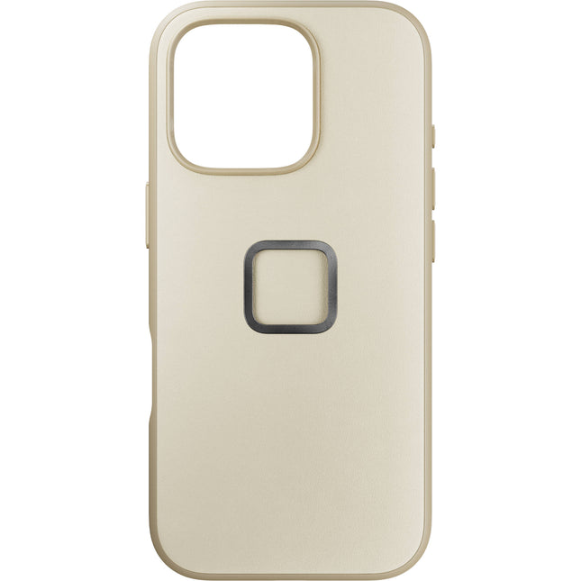 Estuche Peak Design Mobile Everyday Clarino para iPhone 16 Pro perfil 0.1 pulgadas con conexión magnética SlimLink