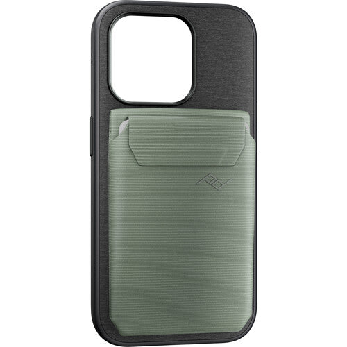 Peak Design Magnetic Mobile Stand Wallet Sage Cartera Magnética con Soporte para Móviles hasta 7 Tarjetas Resistente al Clima
