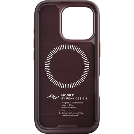 Estuche Peak Design Mobile Everyday Loop para iPhone 16 Pro con Loop Integrado y Protección Rubberizada