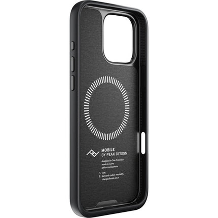 Peak Design Mobile Everyday Loop Funda para iPhone 16 Pro Max con Bucle Integrado y Bumper de Goma
