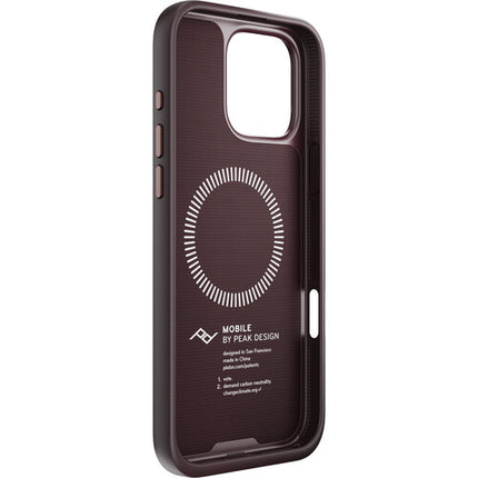 Funda Peak Design Mobile Everyday Loop para iPhone 16 Pro Max con Bucle Integrado Bumper de Goma