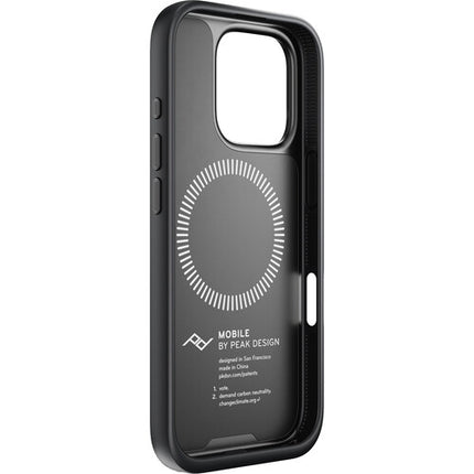 Funda Peak Design Mobile Everyday Clarino para iPhone 16 Pro con Conector SlimLink Magnético y Perfil Delgado 0.1"