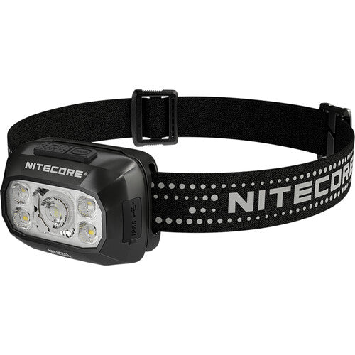 Nitecore NU30 2024 Linterna Frontal LED Recargable 500 Lúmenes 1500mAh USB-C
