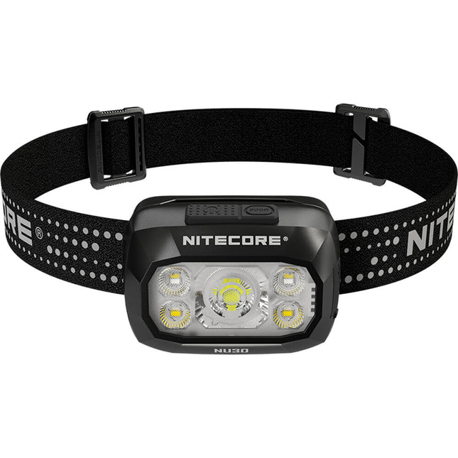 Nitecore NU30 2024 Linterna Frontal LED Recargable 500 Lúmenes 1500mAh USB-C