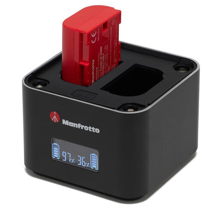 Manfrotto LP-E6NH Batería 2400mAh 7.2V Pack de 2 para Canon DSLR y Mirrorless