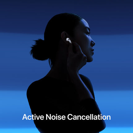 Apple AirPods Auriculares con Cancelación de Ruido Estuche USB-C Inalámbrico 4ª Generación