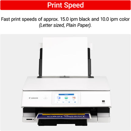 Canon PIXMA TS8820 Impresora Multifunción Inalámbrica 4800x1200 dpi Velocidad 15 ipm
