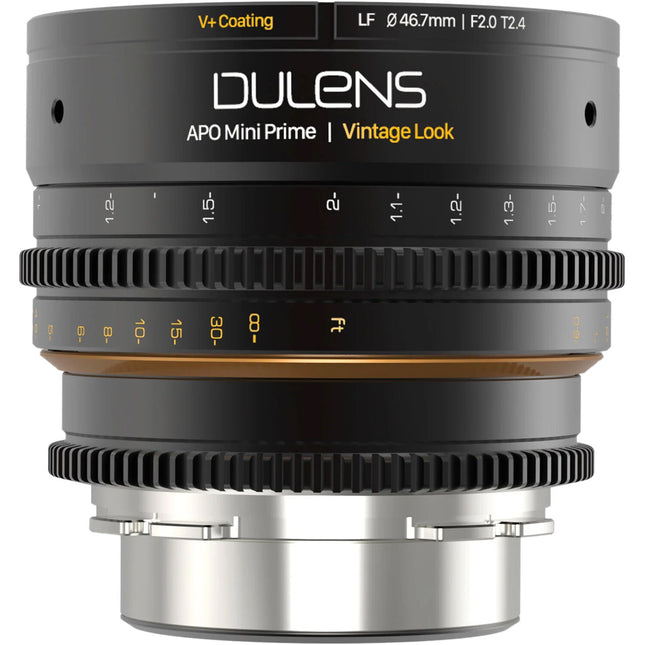Dulens APO Mini Prime 58mm T2.4 Lente Canon EF con Montura Intercambiable